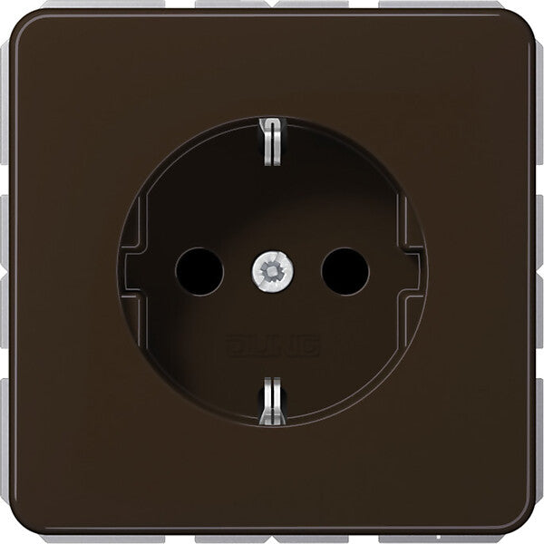 JUNG SCHUKO-Steckdose braun CD 1520 BR